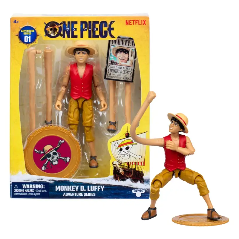 Moose One Piece 63312 Figura De Accion 6 Pulgadas Surtido