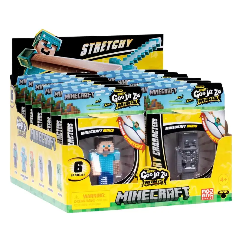 Moose Goo Jit Zu 43097 Minecraft Mini Surtido