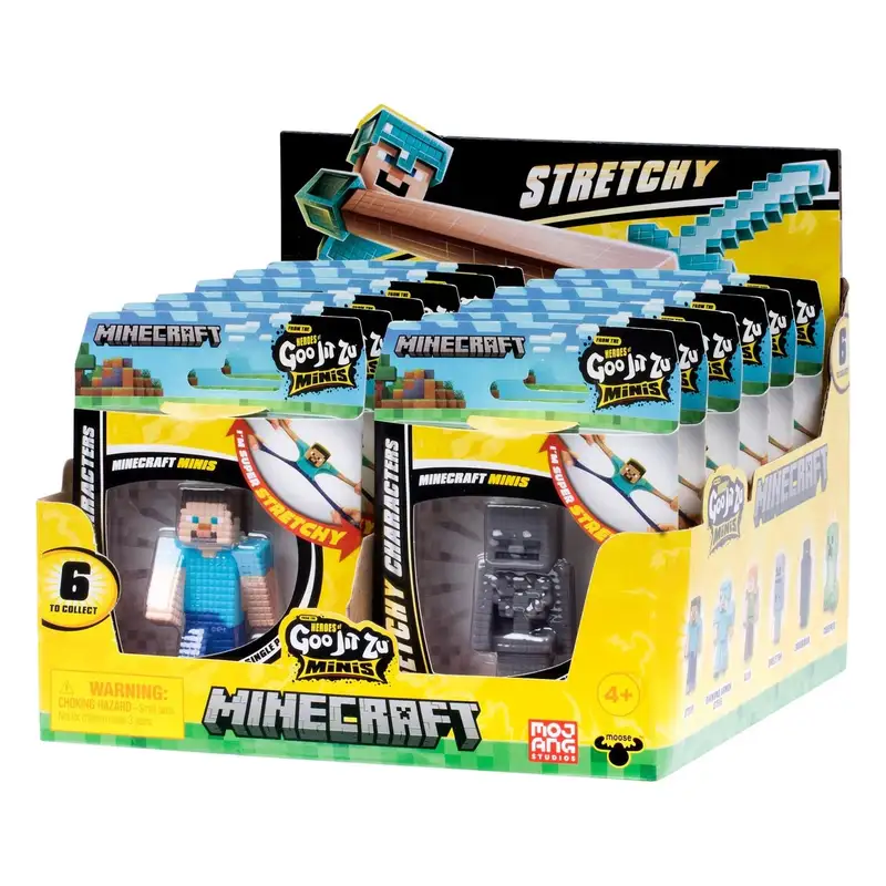 Moose Goo Jit Zu 43097 Minecraft Mini Surtido