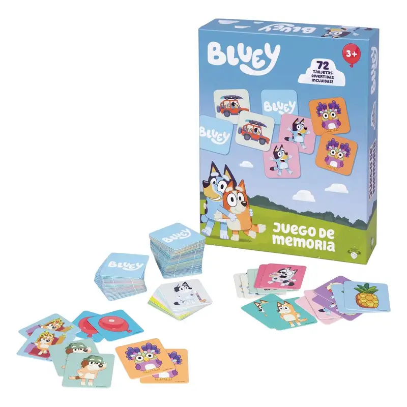 Boing Toys Bluey 91087 Juego De Memoria