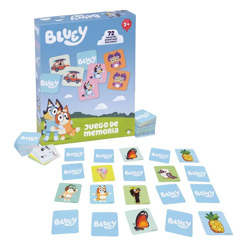 Boing Toys Bluey 91087 Juego De Memoria