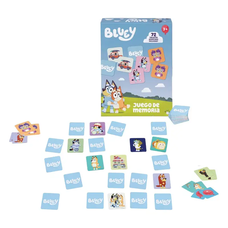 Boing Toys Bluey 91087 Juego De Memoria