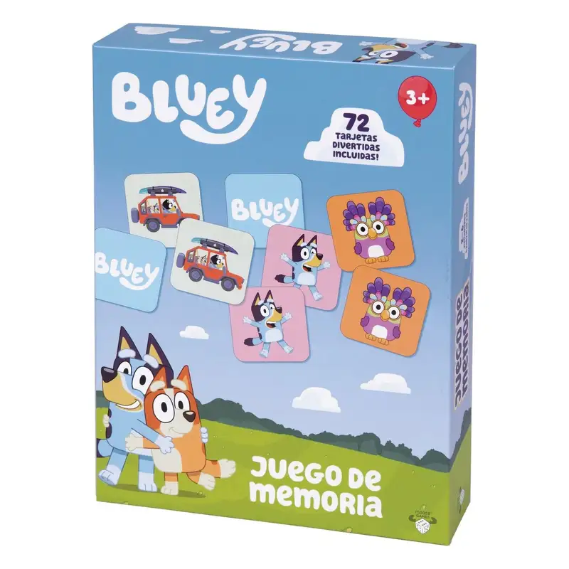Boing Toys Bluey 91087 Juego De Memoria