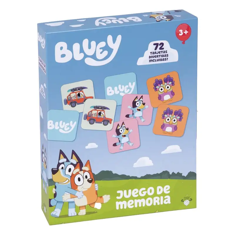 Boing Toys Bluey 91087 Juego De Memoria