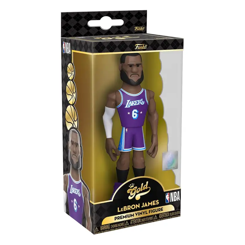 Funko Pop! 59386 Nba Lakers Lebron James Gold 5