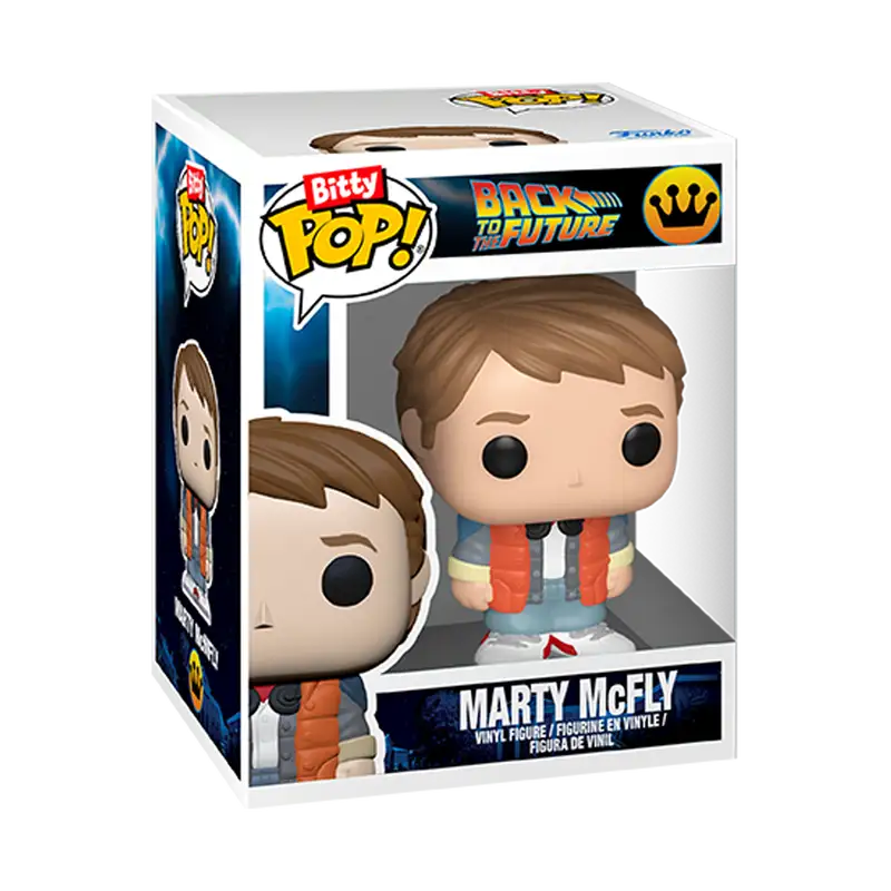 Funko Pop! 85521 Bit Rides Volver Al Futuro Marmcfly Y La Maquina Del Tiempo