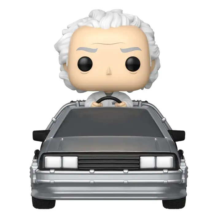 Funko Pop! 86449 Rides Volver Al Futuro Doctor Con Maquina Del Tiempo Deluxe