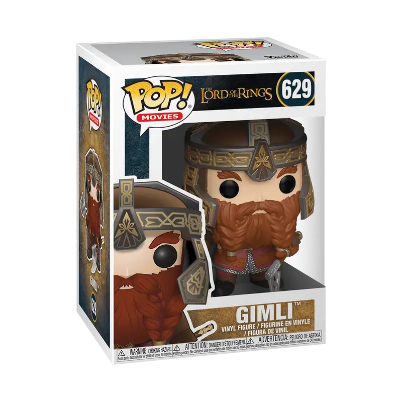 Funko Pop! 33248 Movies El Senor De Los Anillos El Hobbit Gimli S4