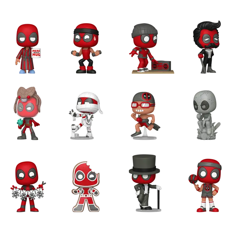 Funko Pop! 91897 Mystery Minis Deadpool Figuras Surtiodas S5