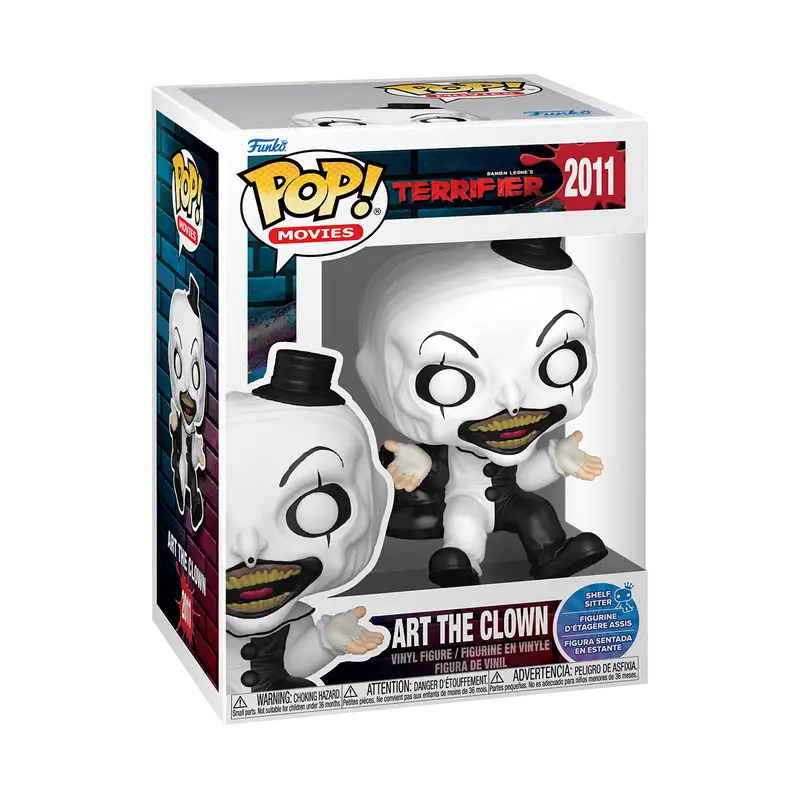 Funko Pop! 90442 Movies Terrifier Art The Clown