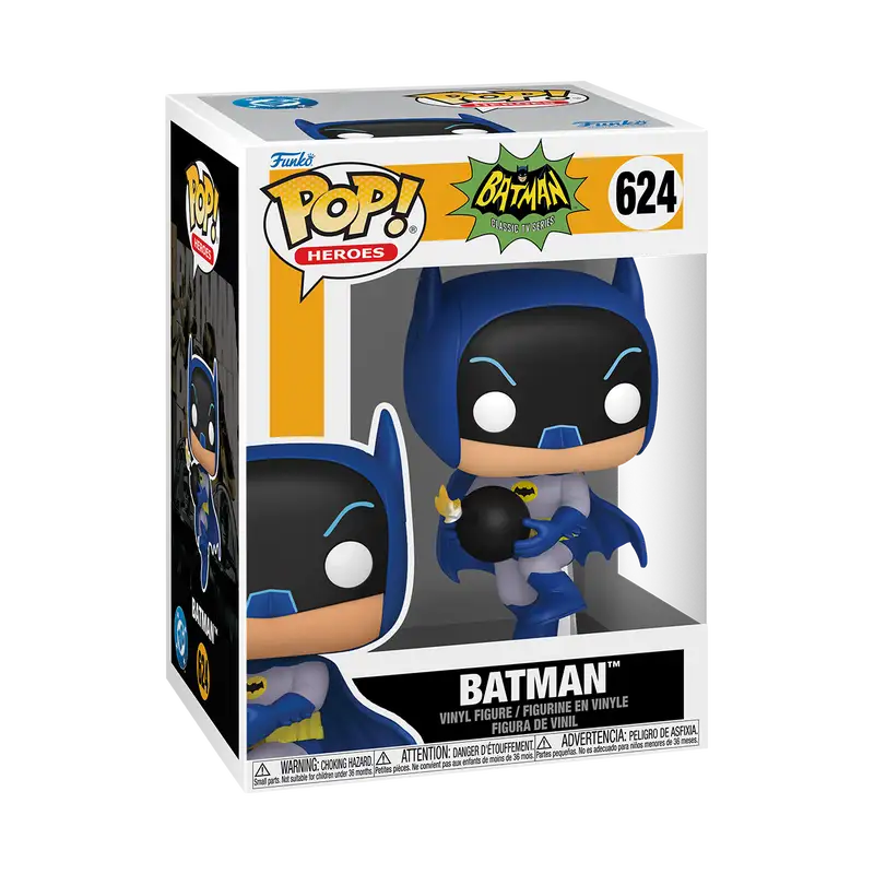 Funko Pop! 92469 Heroes Dc Batman 66 Con Bomba
