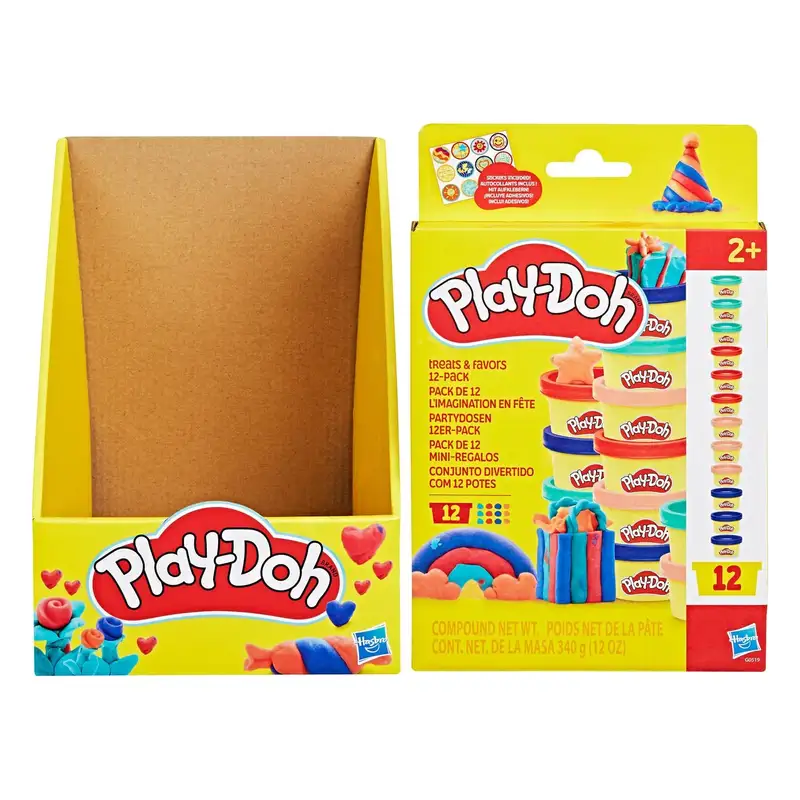 Hasbro Play-Doh G0519 Set De Masa 12 Piezas Treats