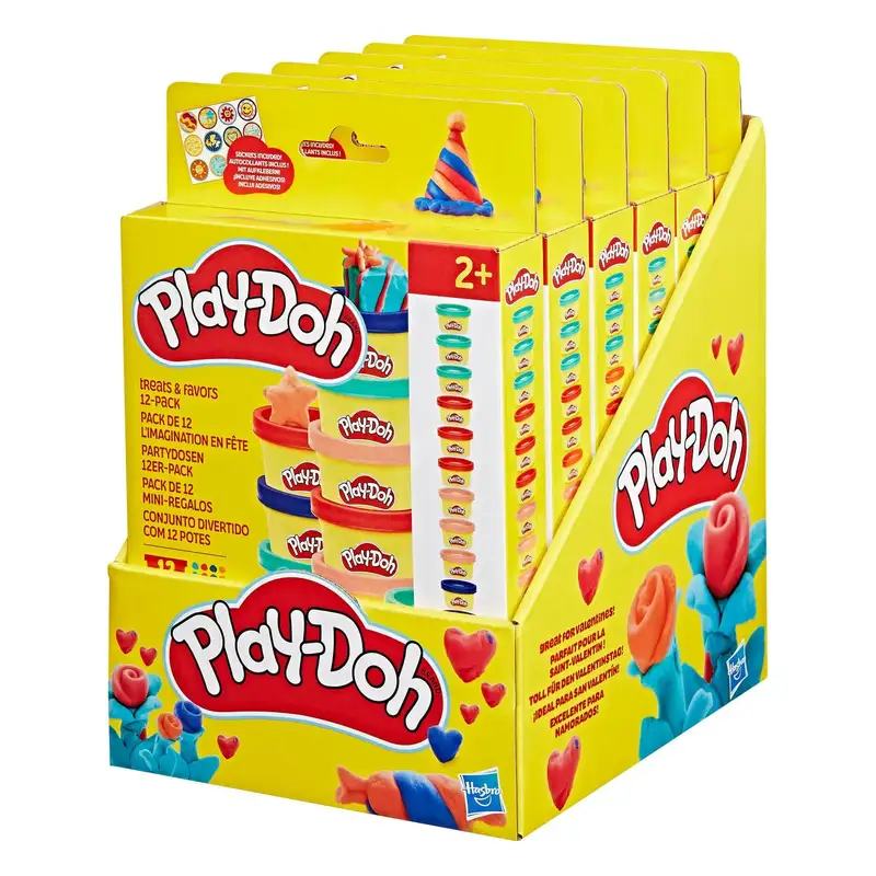 Hasbro Play-Doh G0519 Set De Masa 12 Piezas Treats