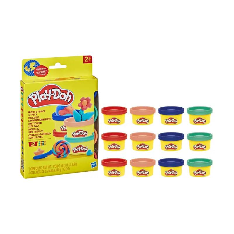 Hasbro Play-Doh G0519 Set De Masa 12 Piezas Treats