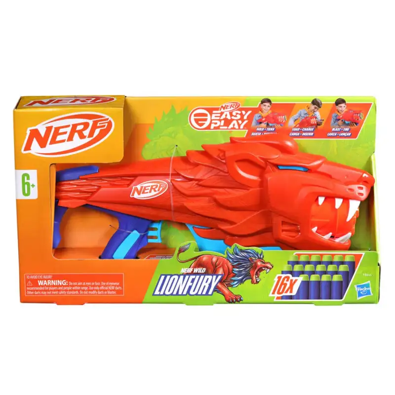Hasbro Nerf F8646 Lanzador Nerf Lionfury