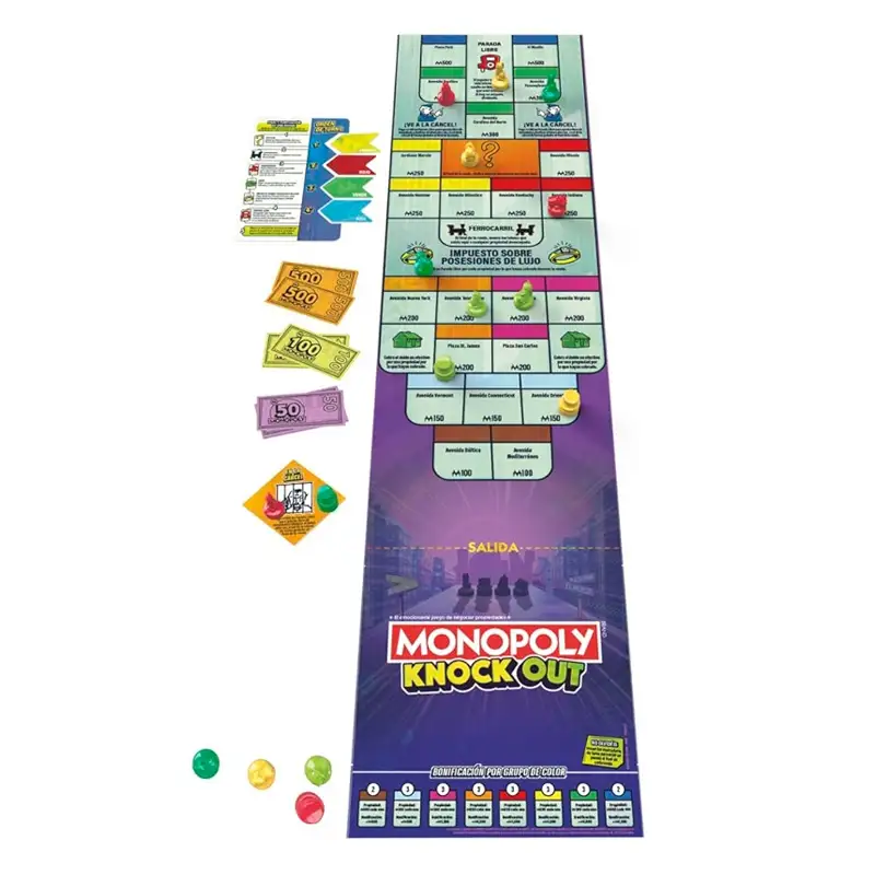 Hasbro Games F8995 Juego De Mesa Monopoly Knockout