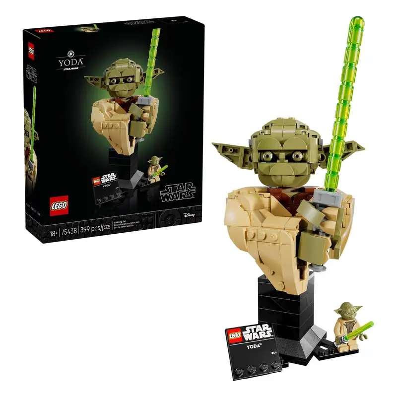 Lego Star Wars 75438 Busto De Yoda
