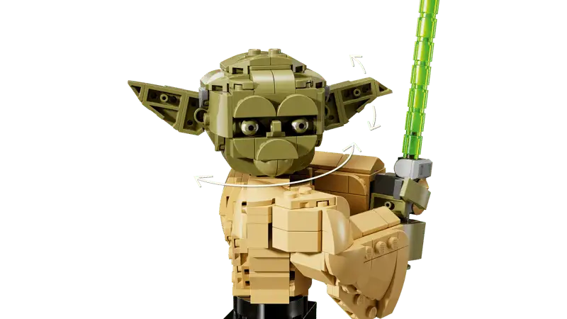 Lego Star Wars 75438 Busto De Yoda