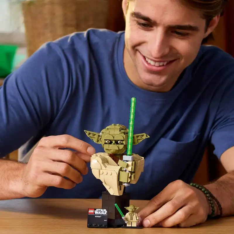 Lego Star Wars 75438 Busto De Yoda