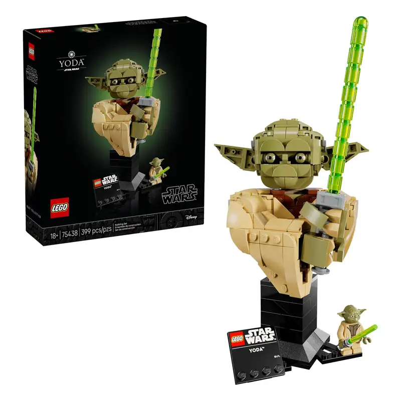 Lego Star Wars 75438 Busto De Yoda
