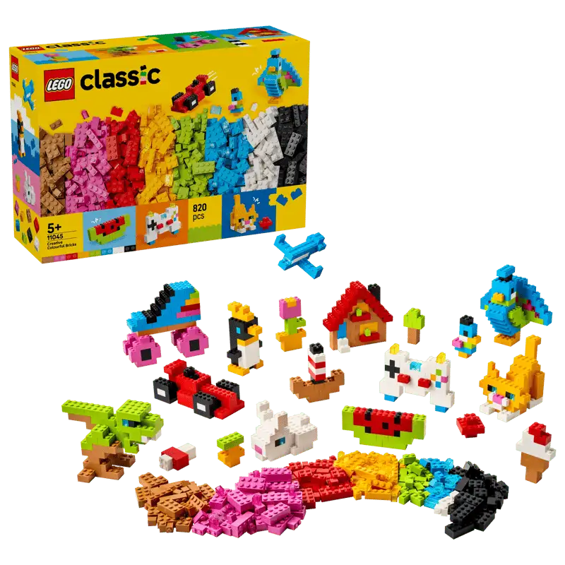 Lego Classic 11045 Ladrillos Creativos A Todo Color