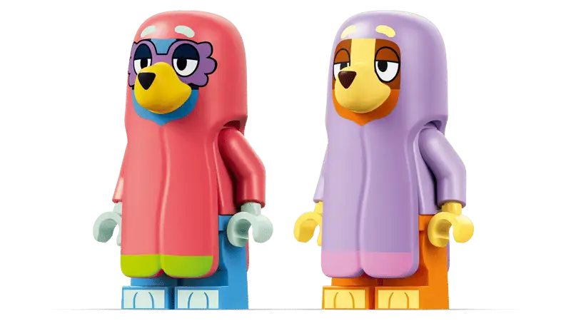Lego Bluey 11216 Abuelas Con Bingo Y Bluey