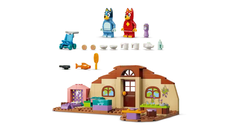 Lego Bluey 11221 Escuela Con Rusty Y Bluey