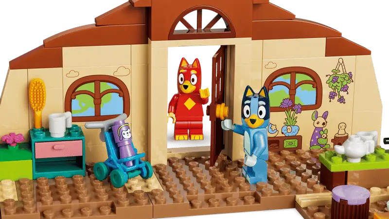 Lego Bluey 11221 Escuela Con Rusty Y Bluey
