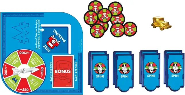 Hasbro Games G0718 Juego Monopoly Free Parking Jackpot