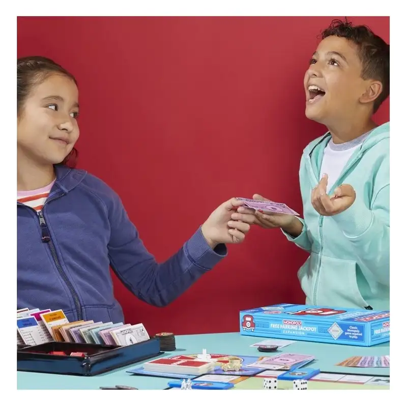 Hasbro Games G0718 Juego Monopoly Free Parking Jackpot