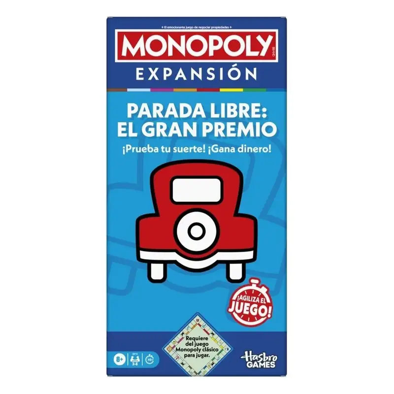 Hasbro Games G0718 Juego Monopoly Free Parking Jackpot