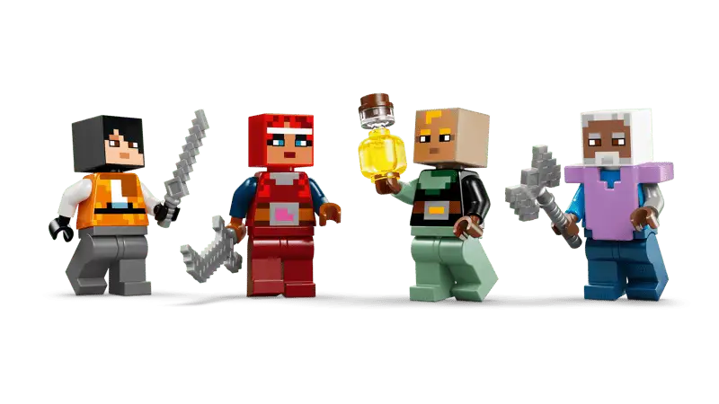 Lego Minecraft 21591 Batalla Contra El Warden Retorcido