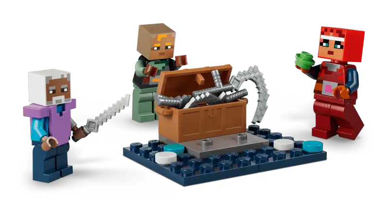 Lego Minecraft 21591 Batalla Contra El Warden Retorcido