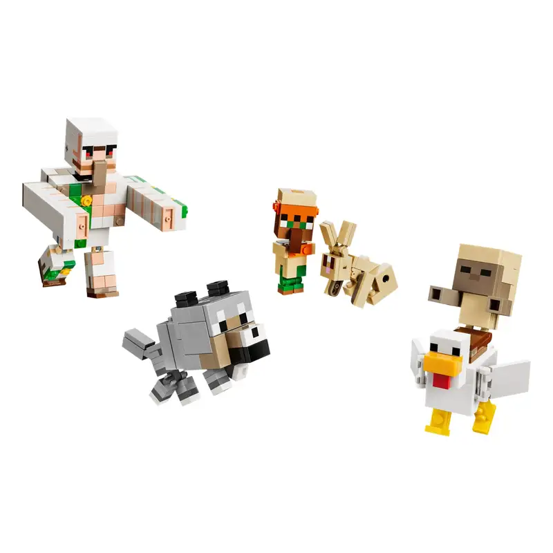 Lego Minecraft 21592 Ataque Del Jinete Avicola En El Desierto