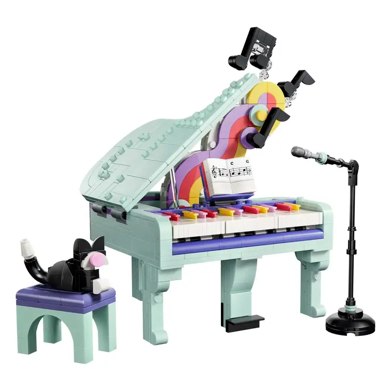 Lego Creator 31392 Piano Musical Decorativo Con Gato