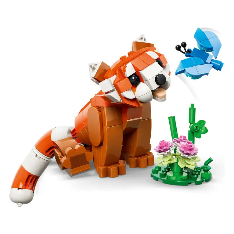 Lego Creator 31394 Simpaticos Animales: Panda Rojo