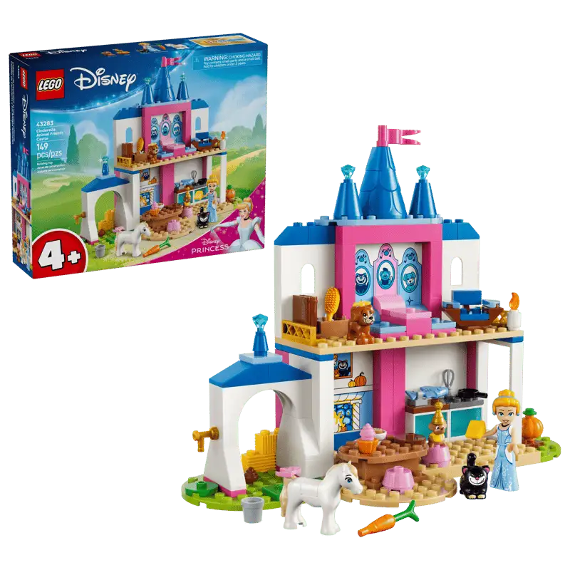 Lego Disney 43283 Castillo De Cenicienta Y Sus Amigos Animales