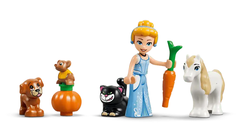 Lego Disney 43283 Castillo De Cenicienta Y Sus Amigos Animales
