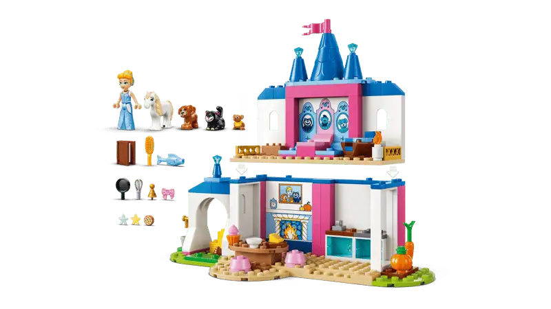 Lego Disney 43283 Castillo De Cenicienta Y Sus Amigos Animales