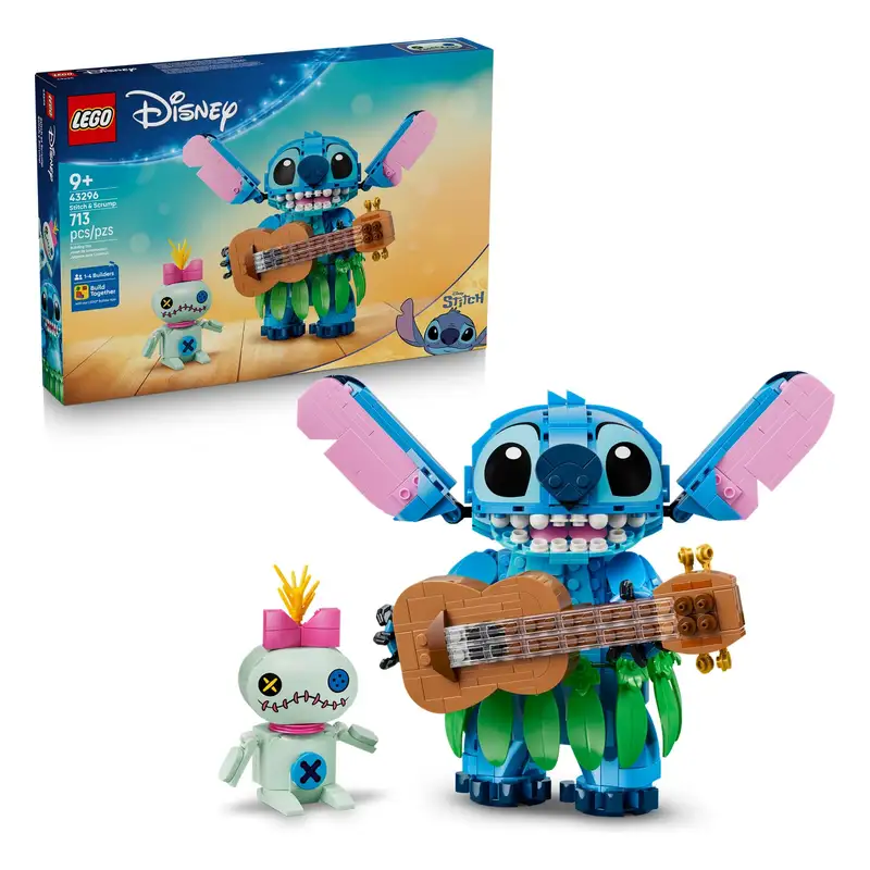 Lego Disney 43296 Stitch y Scrump