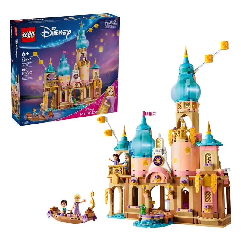 Lego Disney 43297 Castillo De Rapunzel