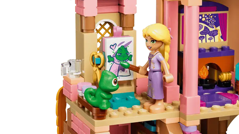 Lego Disney 43297 Castillo De Rapunzel