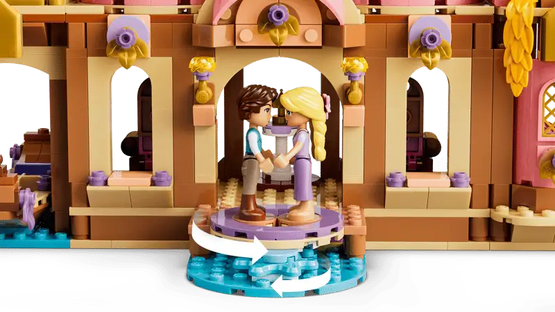 Lego Disney 43297 Castillo De Rapunzel