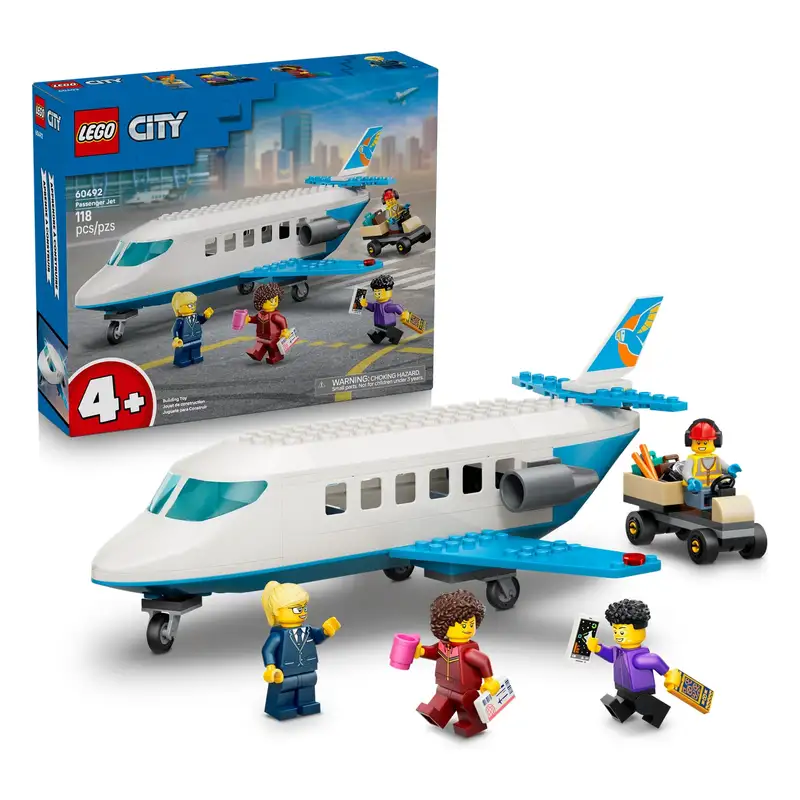 Lego City 60492 Avion De Pasajeros