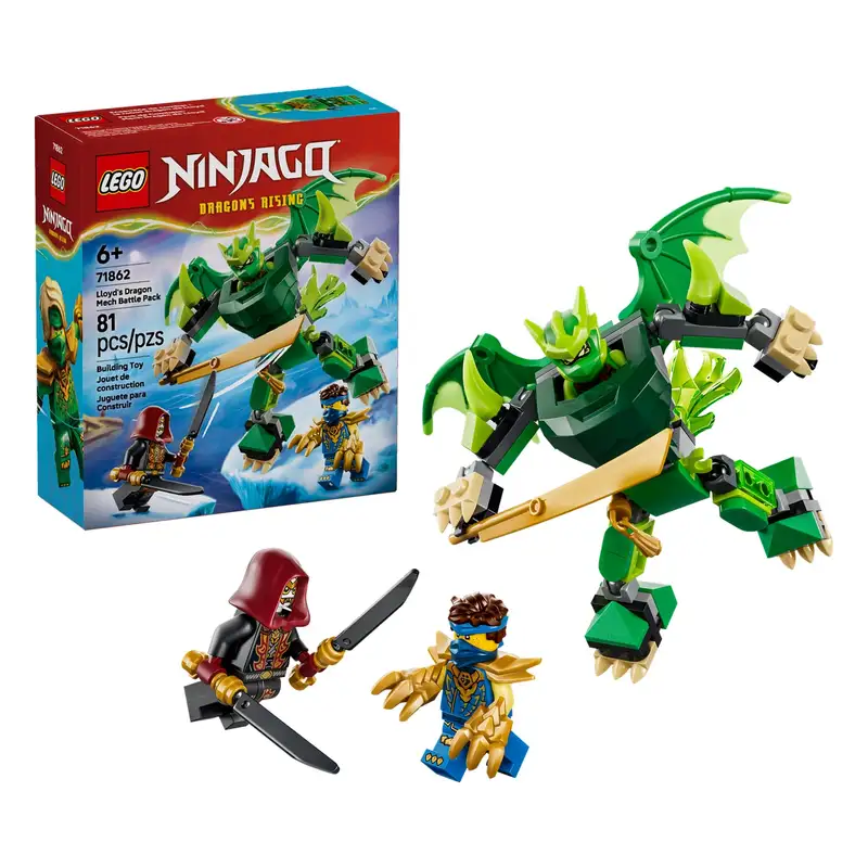 Lego Ninjago 71862 Pack De Combate: Meca Dragon De Lloyd