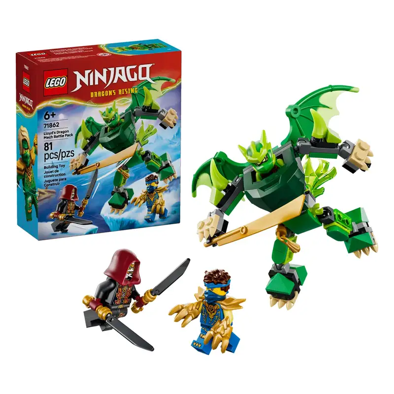 Lego Ninjago 71862 Pack De Combate: Meca Dragon De Lloyd