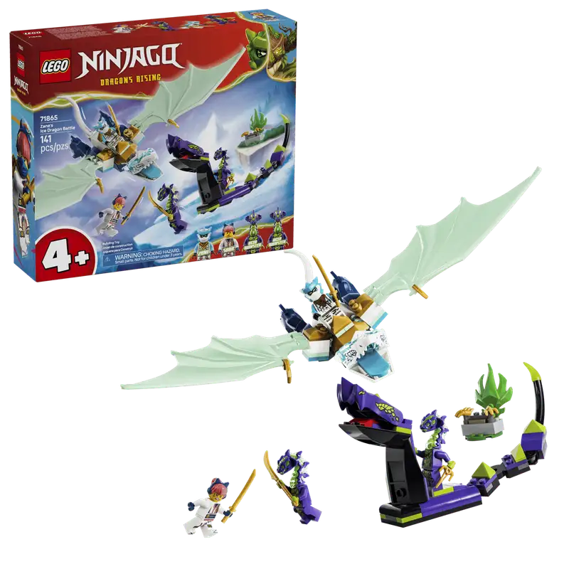 Lego Ninjago 71865 Batalla De Zane Y El Dragon De Hielo