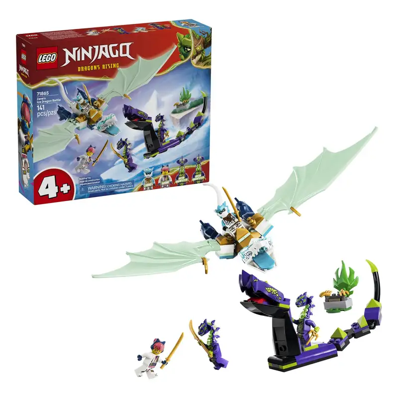Lego Ninjago 71865 Batalla De Zane Y El Dragon De Hielo