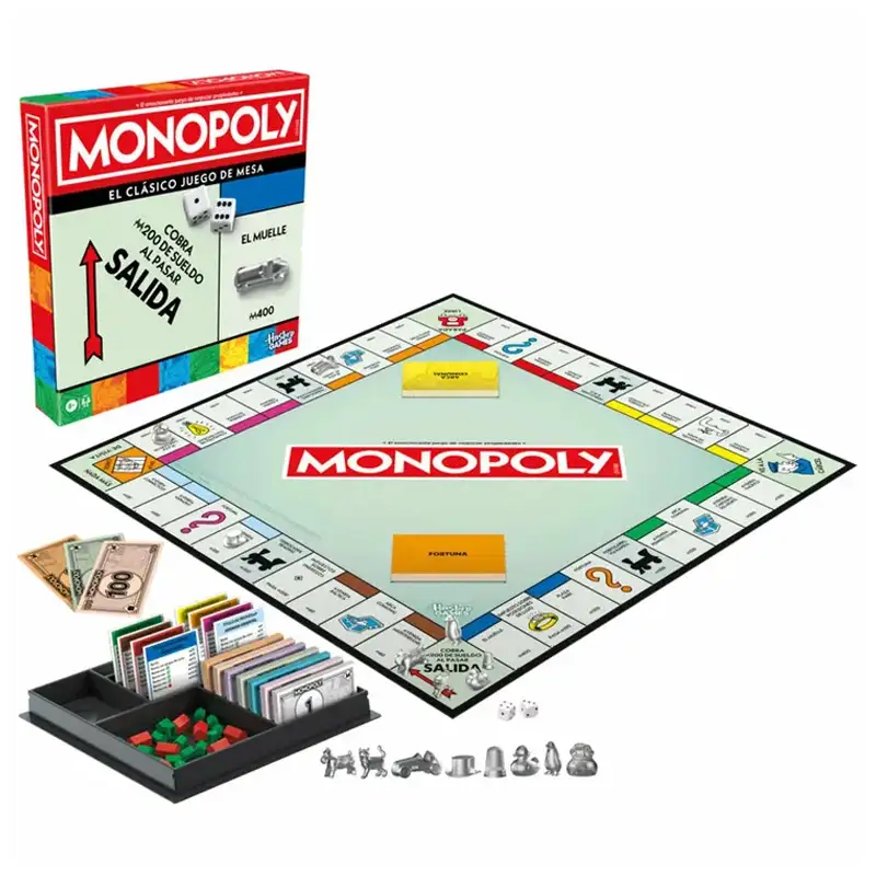 Hasbro Games G0009 Juego De Mesa Monopoly Clasico