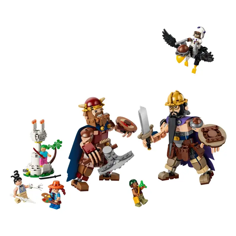 Lego One Piece 75644 Dorry Vs Brogy: Gigantes De Little Garden
